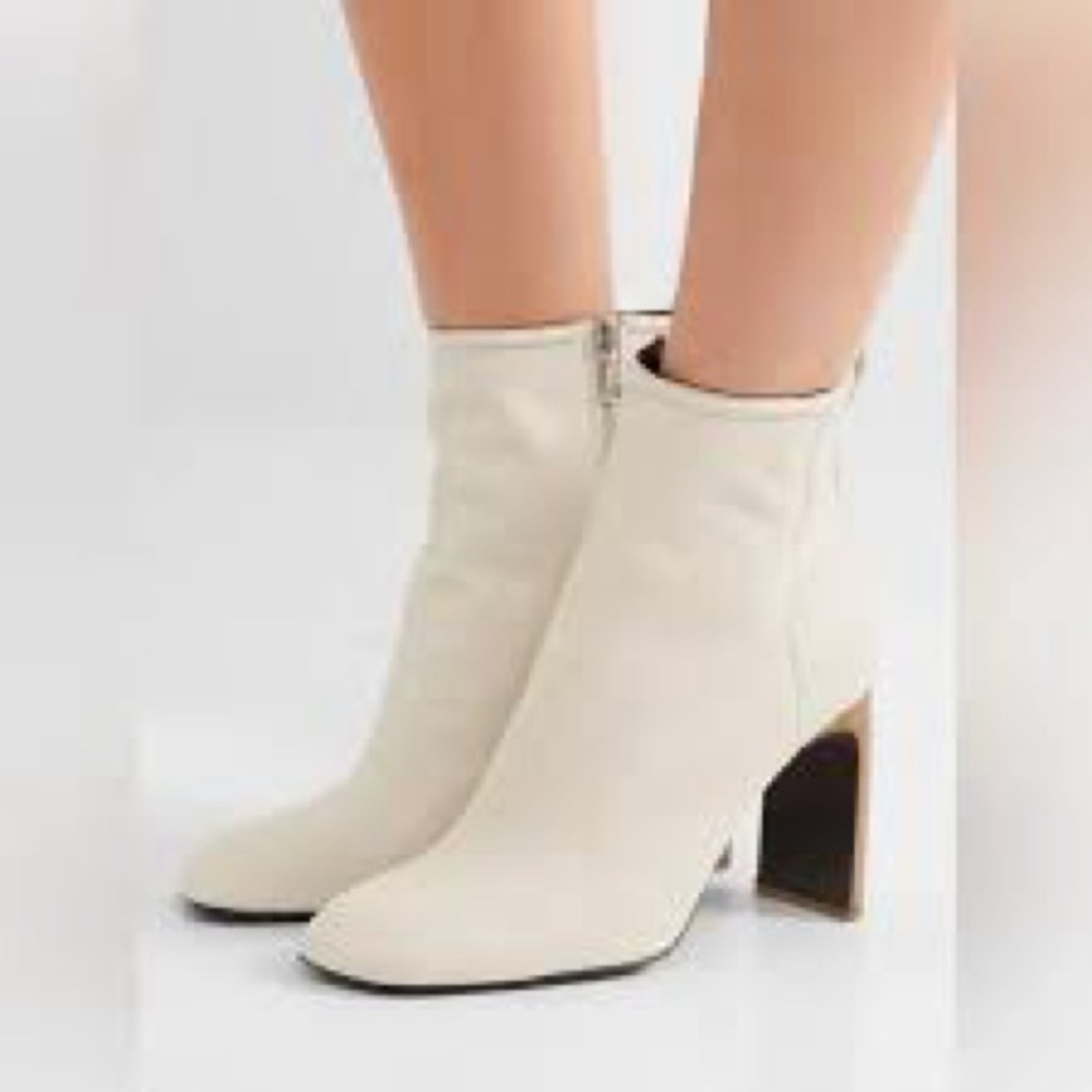 rag & bone ellis boots white/cream Sz 38.5/8.5